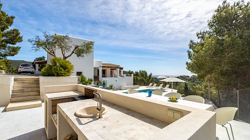 Villa Caspea Zona de comedor