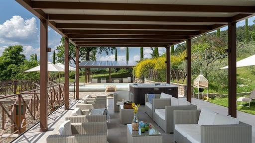 Villa Castelluccio Terras/Veranda