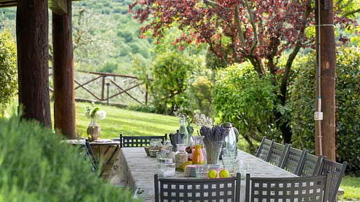 Villa Castelluccio Terras/Veranda