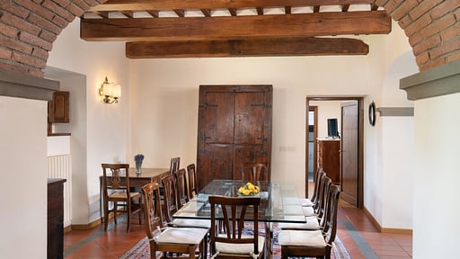 Villa Castelluccio Eethoek 2