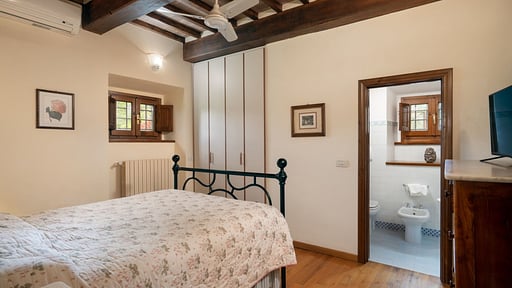 Villa Castelluccio Slaapkamer 1