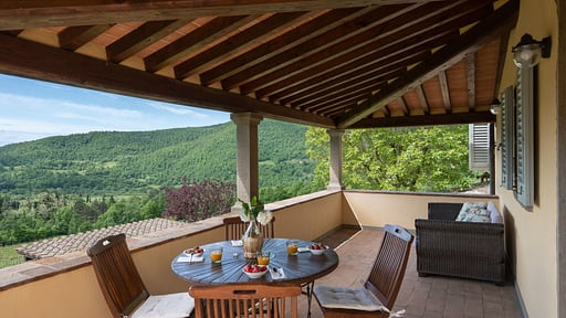 Villa Castelluccio Terras/Veranda