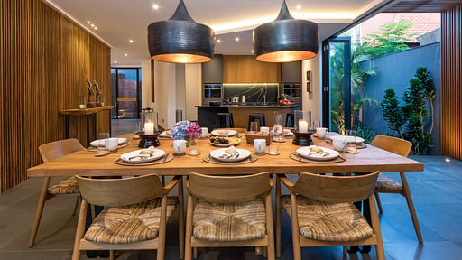 Villa Castil di Udara Dining area
