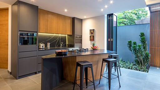 Villa Castil di Udara Kitchen