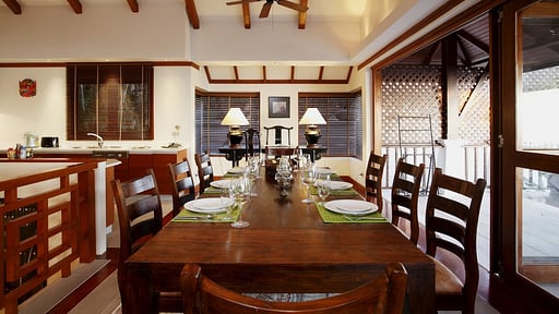 Villa Cattleya C5A Dining area