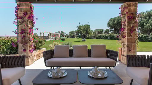 Villa Cecere Wohnbereich