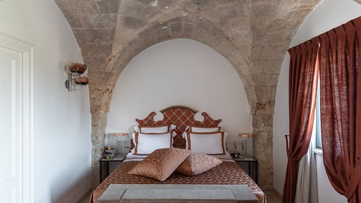 Villa Cecere Schlafzimmer 1