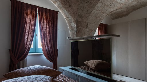 Villa Cecere Schlafzimmer 1