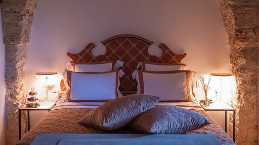 Villa Cecere Schlafzimmer 1