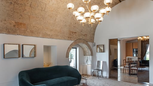 Villa Cecere Wohnbereich