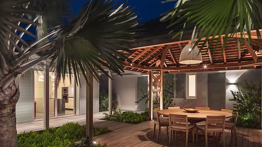 Villa Celadon Eethoek