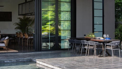 Villa Cella Dining area