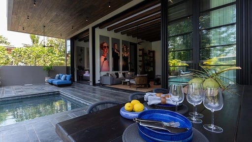 Villa Cella Dining area