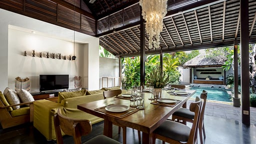 Villa Cempaka Bumbak Salle à manger