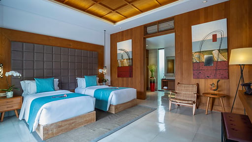 Villa Cendrawasih Camera da letto 4