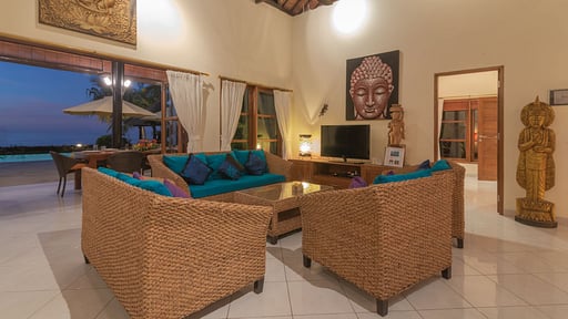 Villa Cerah Lovina Living room