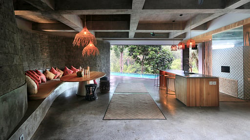 Villa Chameleon Living room