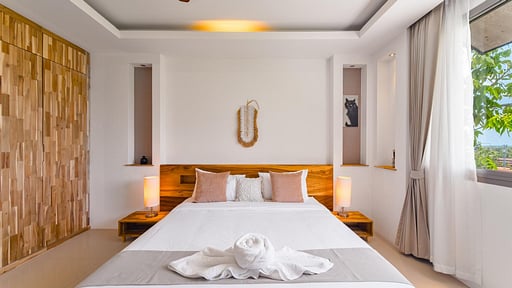 V223 Chamnan Villa Camera da letto 4