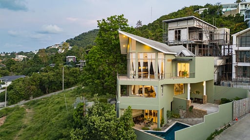 V223 Chamnan Villa Foto drone