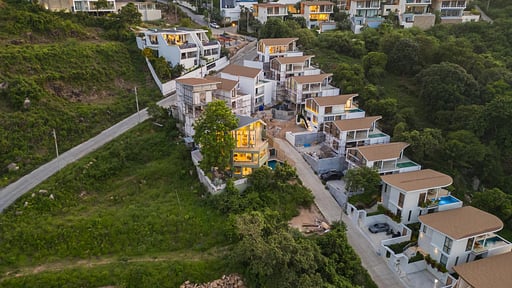 V223 Chamnan Villa Foto drone
