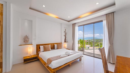 V223 Chamnan Villa Camera da letto 1