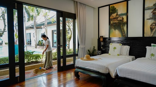 Villa Champak Personal de la Villa