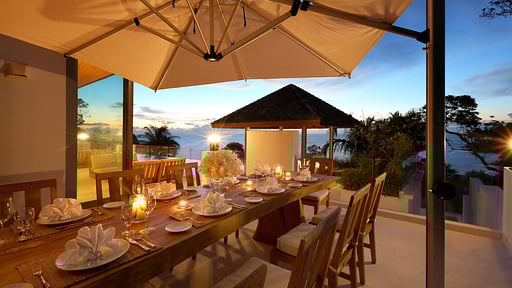 Villa Chan Grajang Zona pranzo