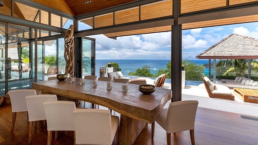 Villa Chan Grajang Zona pranzo