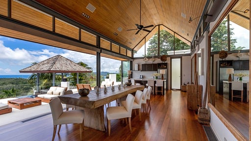 Villa Chan Grajang Zona pranzo