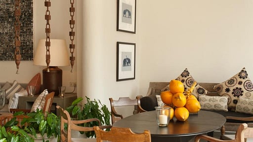 Villa Chandolu Обеденная зона