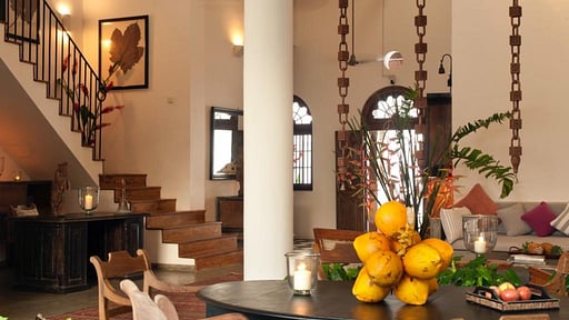 Villa Chandolu Обеденная зона