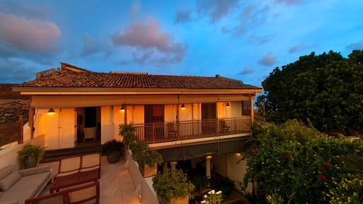 Villa Chandolu Rooftop lounge