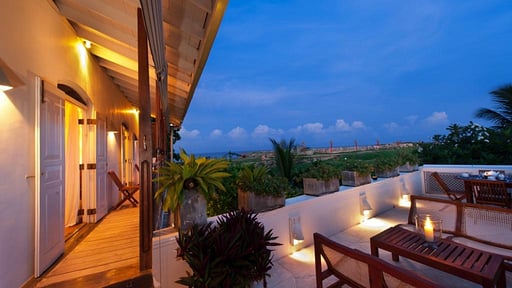 Villa Chandolu Rooftop lounge