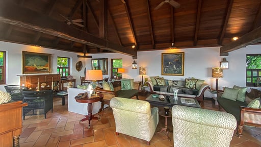 Villa Chanticleer Woonkamer