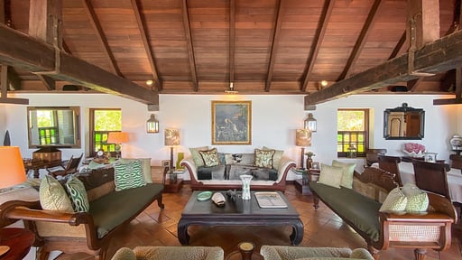 Villa Chanticleer Woonkamer