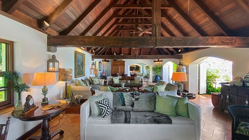 Villa Chanticleer Woonkamer