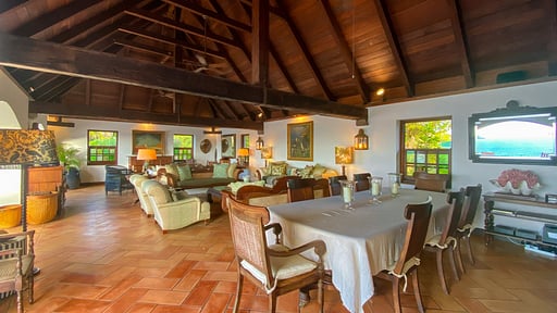 Villa Chanticleer Eethoek