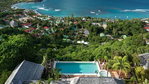 Villa Chanticleer Drone foto's