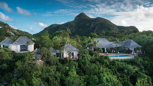 Villa Chanticleer Drone foto's