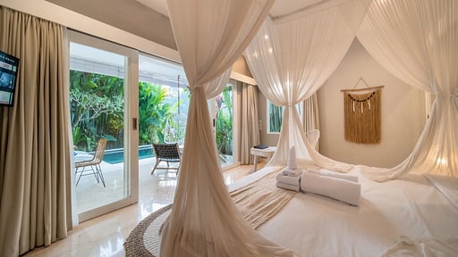 Villa Charles Ubud Slaapkamer 1