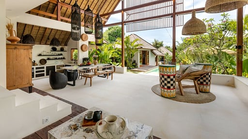 Villa Chempaka Living room