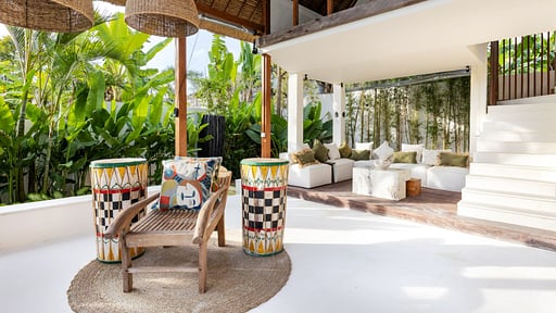 Villa Chempaka Living room
