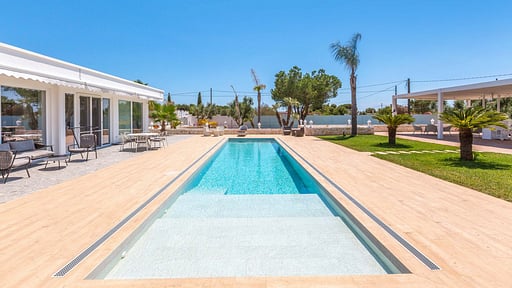 Villa Chez Papà Schwimmbad