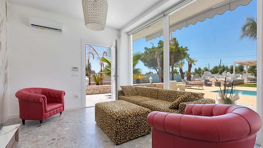 Villa Chez Papà Wohnbereich