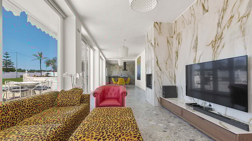 Villa Chez Papà Wohnbereich