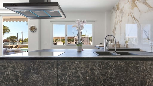 Villa Chez Papà Küche