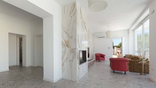 Villa Chez Papà Wohnbereich