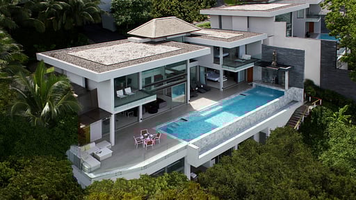 Villa Chi Drone pictures