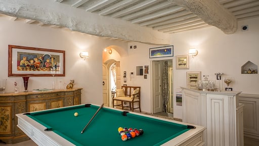 Villa Chianti Fornace Billiard