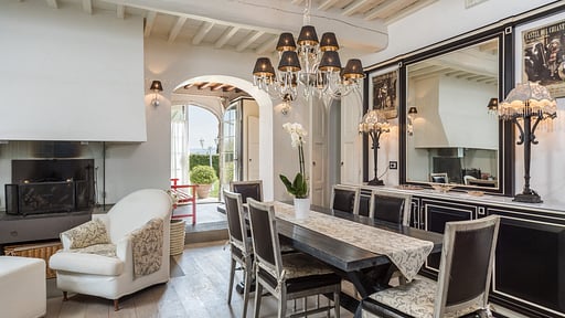 Villa Chianti Fornace Dining area